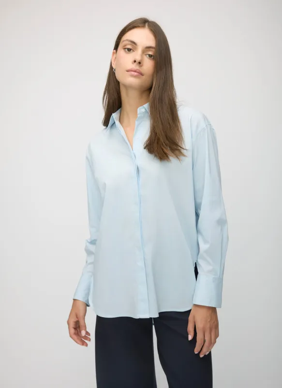 Marbella Boyfriend Shirt made by Kit and Ace