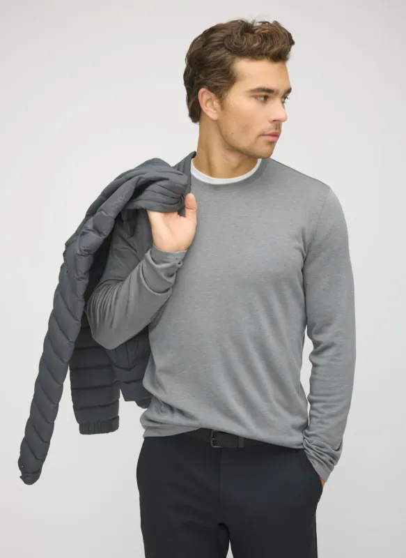 Upgraded Brushed Long Sleeve Crew made by Kit and Ace