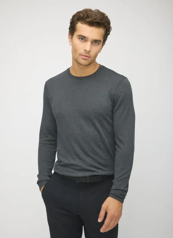 Upgraded Brushed Long Sleeve Crew made by Kit and Ace