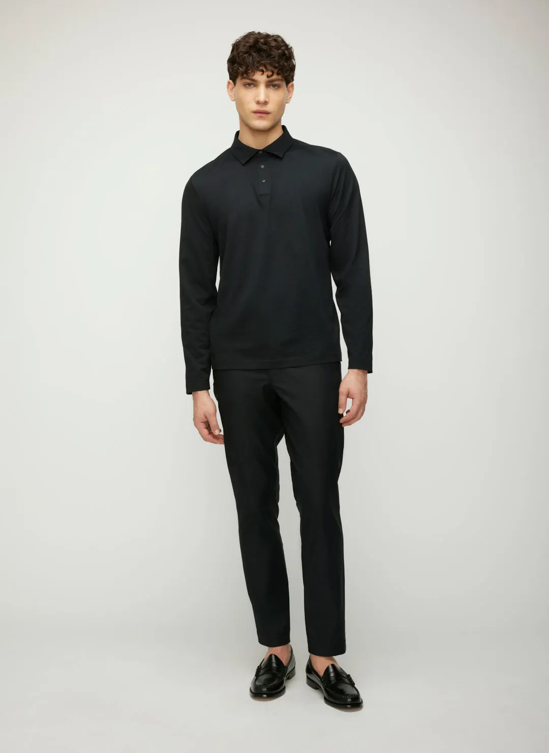 City Tech Long Sleeve Polo sold by Kit and Ace product image thumbnail 3