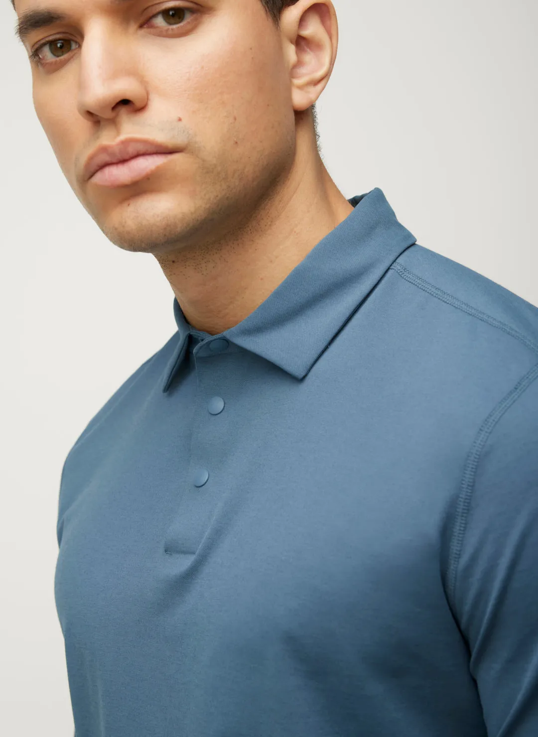 City Tech Long Sleeve Polo sold by Kit and Ace product image thumbnail 2