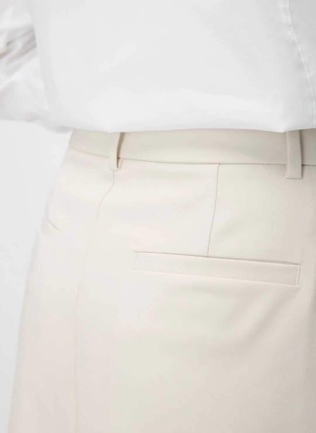 Prentice Soft Suiting Mini Skirt sold by Kit and Ace product image thumbnail 3