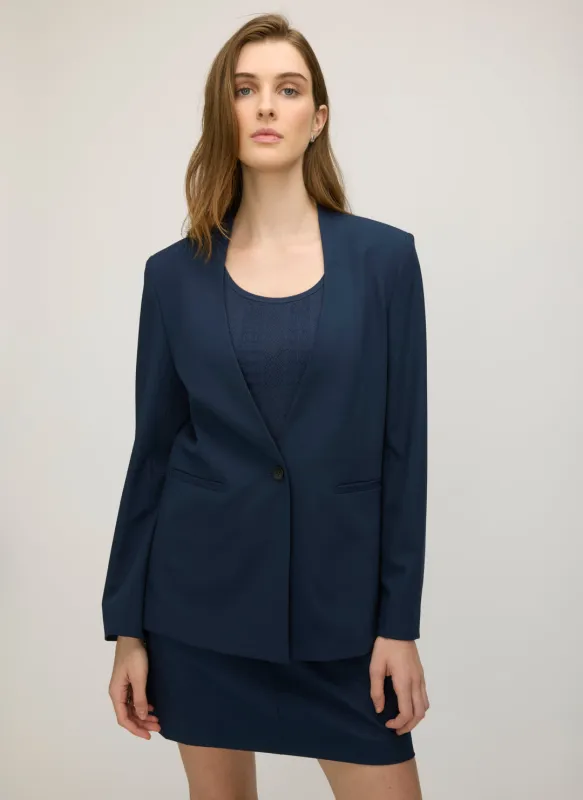Soft Suiting Blazer made by Kit and Ace
