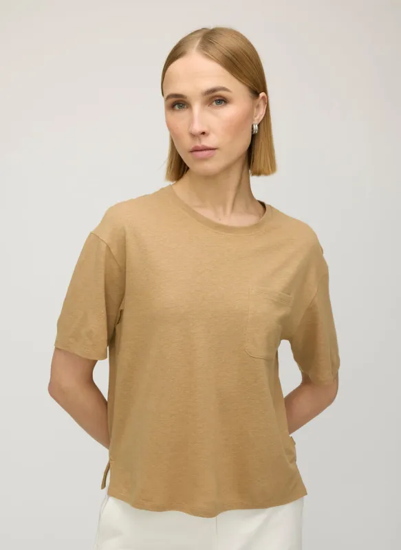 Luna Boxy Pocket Tee made by Kit and Ace