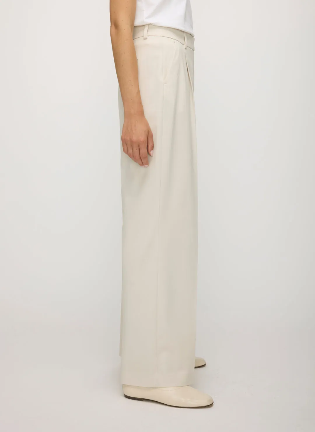 On Time Pleated Trousers sold by Kit and Ace product image thumbnail 5