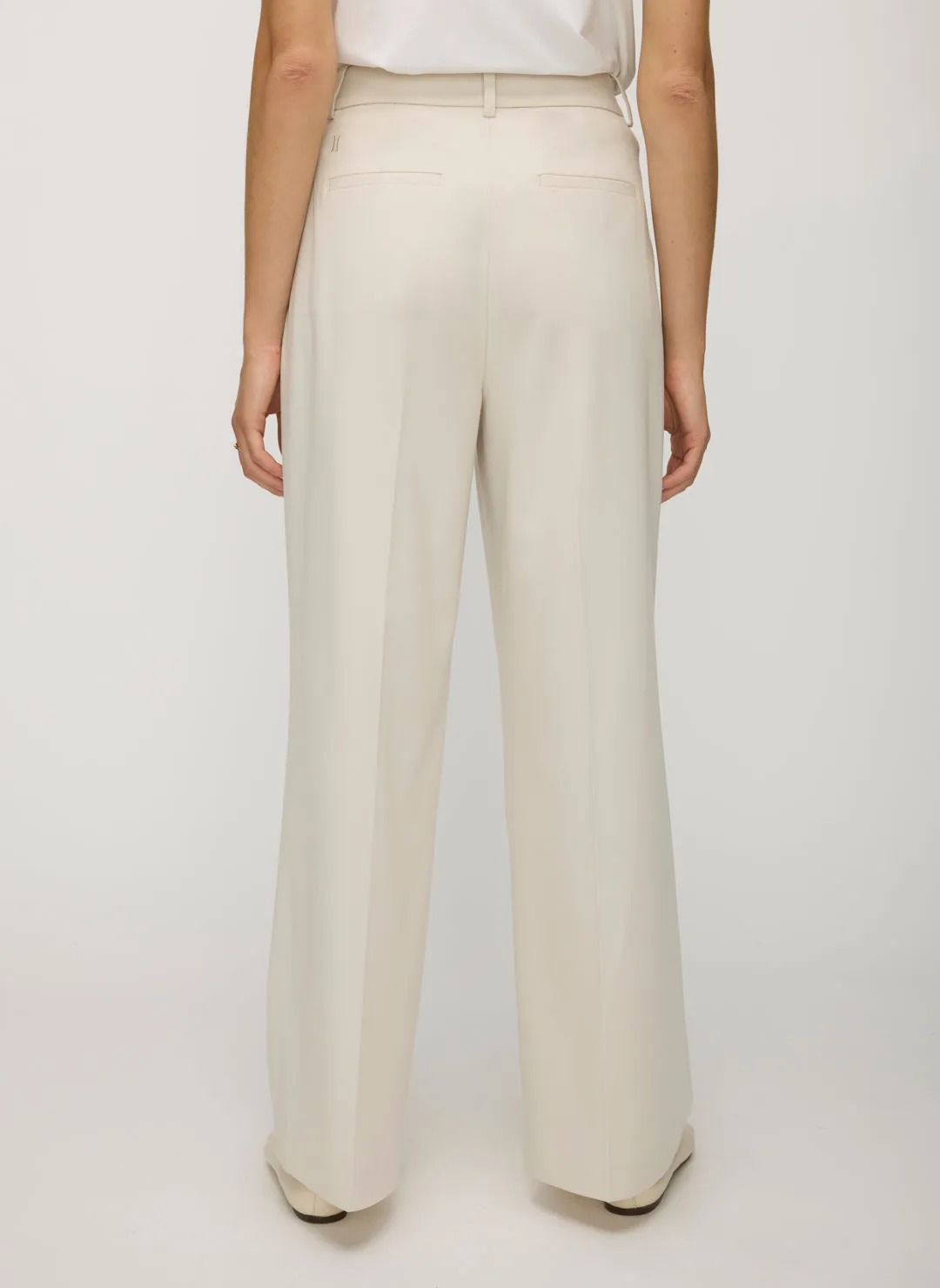 On Time Pleated Trousers sold by Kit and Ace product image thumbnail 4