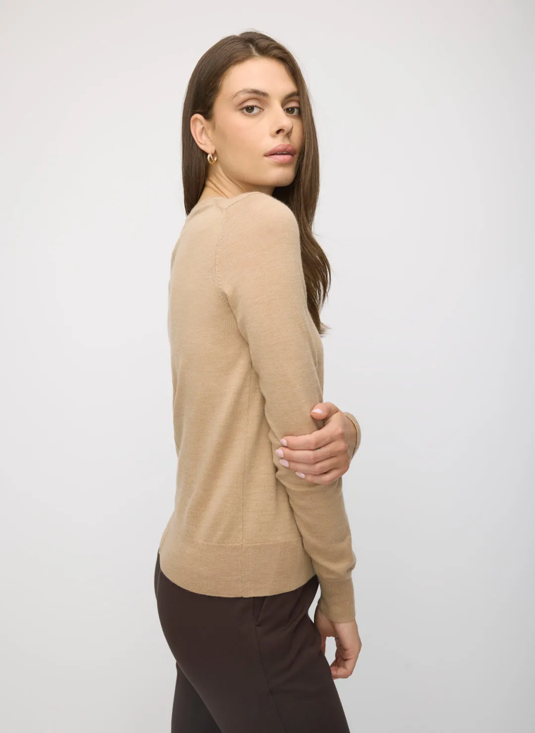 Transition Merino Crewneck Sweater sold by Kit and Ace product image thumbnail 5