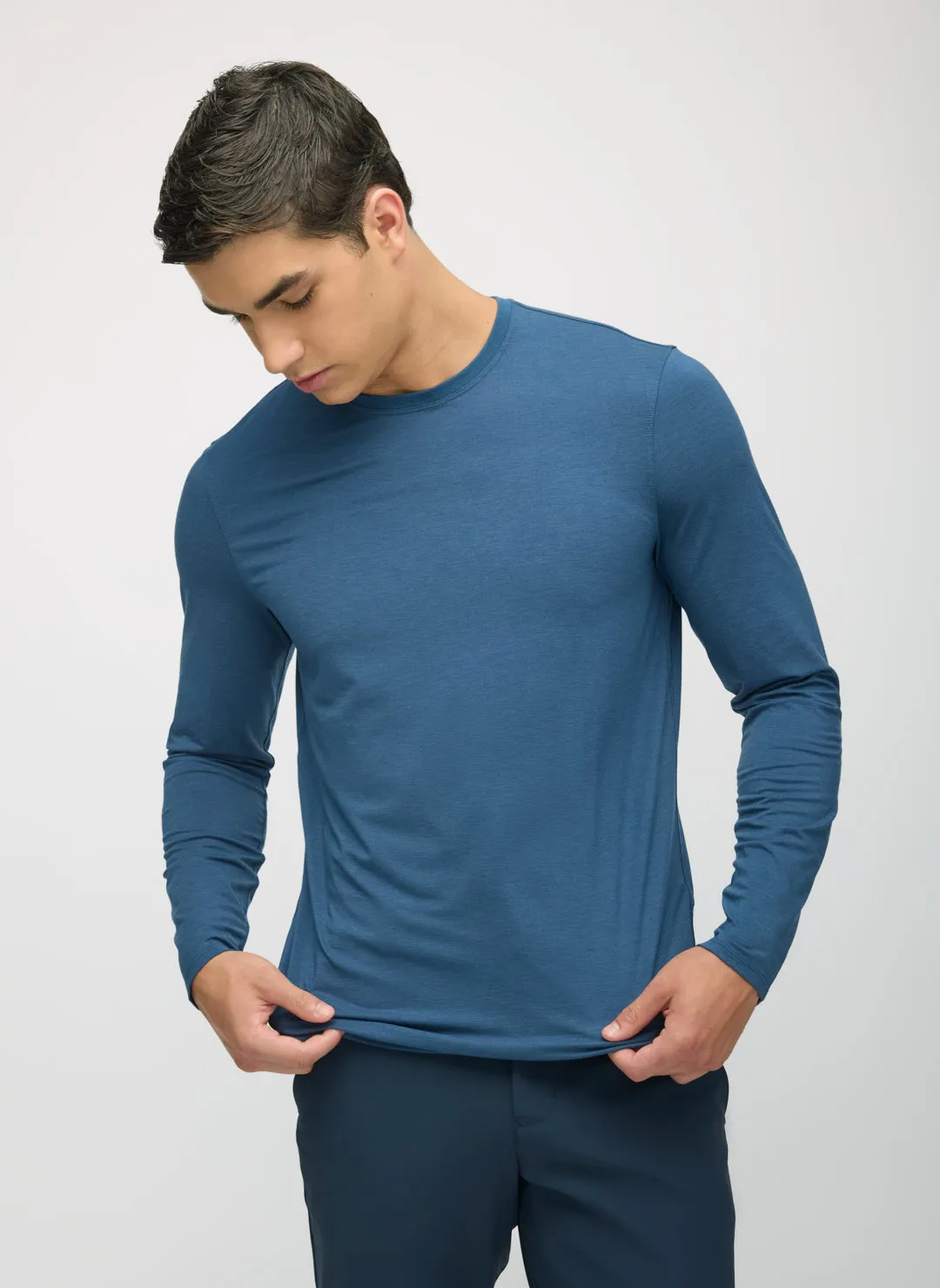 Ace Crew Long Sleeve Tee sold by Kit and Ace product image thumbnail 5