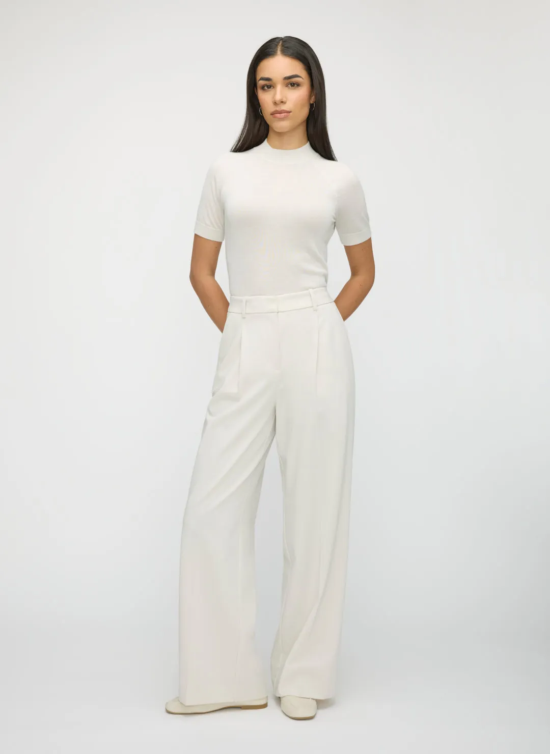 Silk Cashmere Mockneck Sweater sold by Kit and Ace product image thumbnail 3