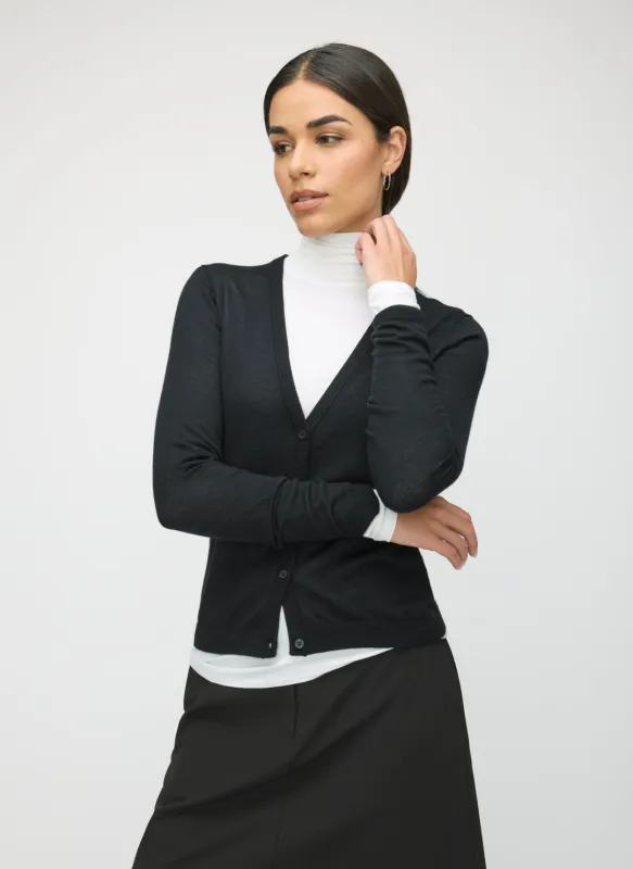 Silk Cashmere Cardigan Sweater made by Kit and Ace