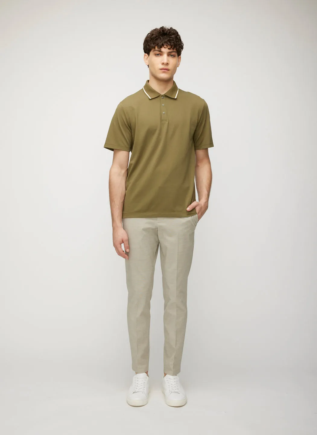 Tech Cotton Polo sold by Kit and Ace product image thumbnail 3