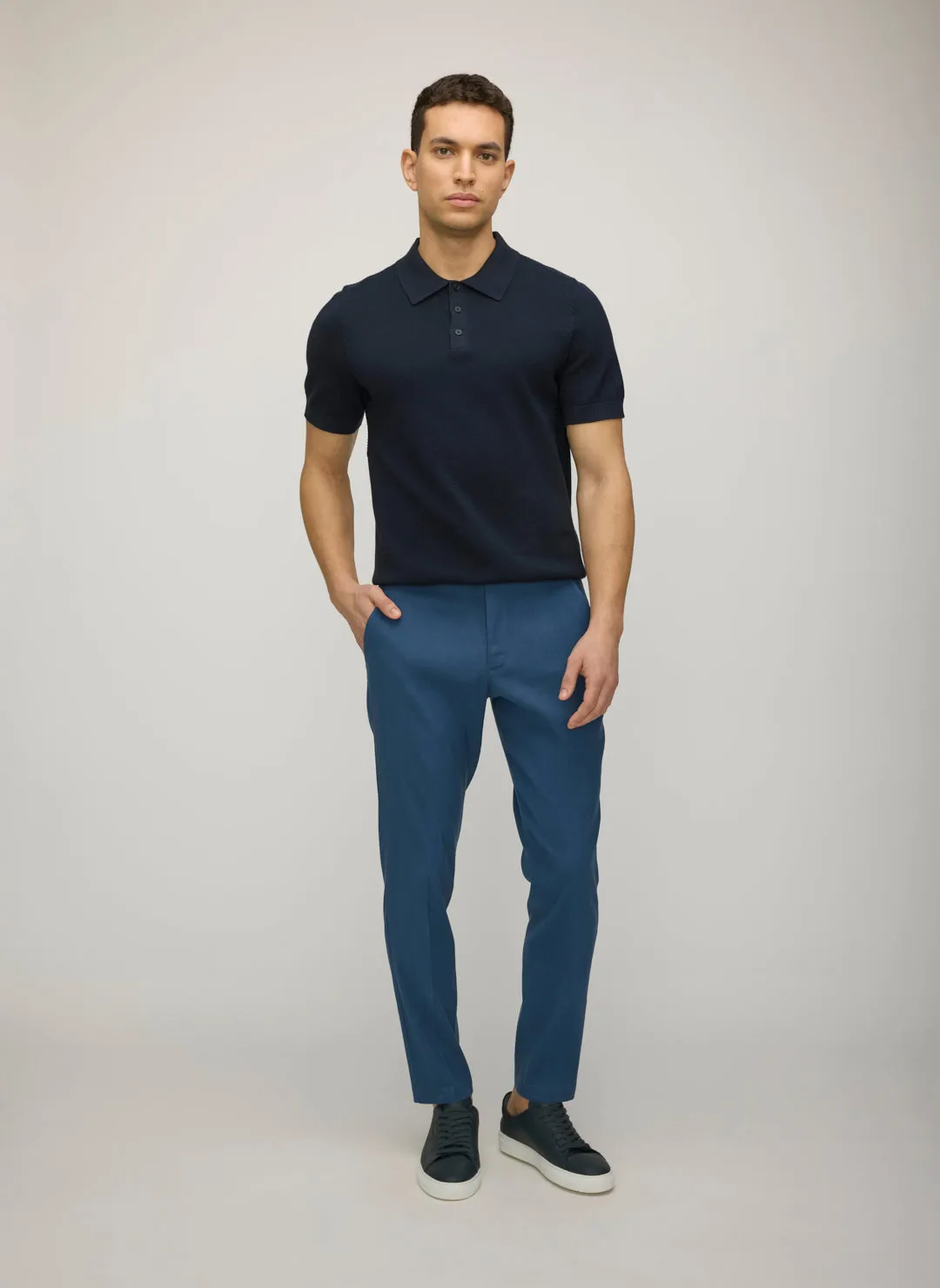 En Route Slim Linen Pants sold by Kit and Ace