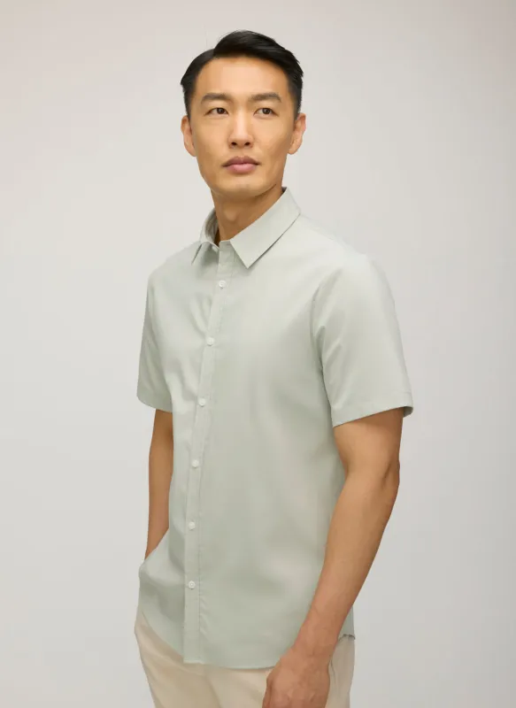Acadia Short Sleeve Poplin Shirt made by Kit and Ace