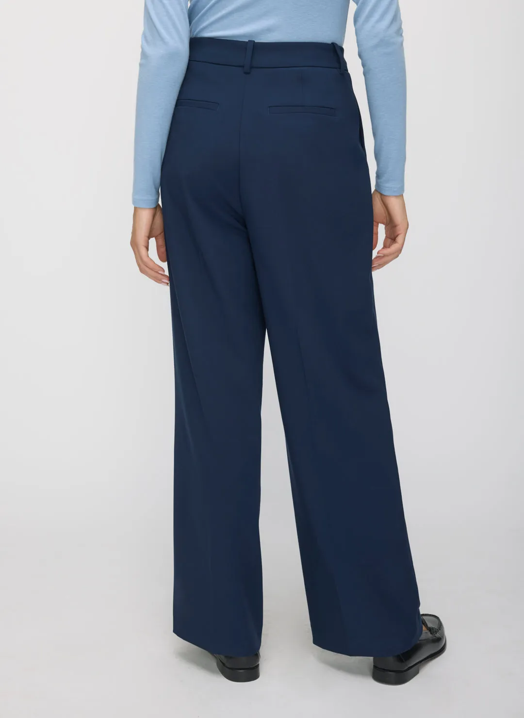 On Time Pleated Trousers sold by Kit and Ace product image thumbnail 4
