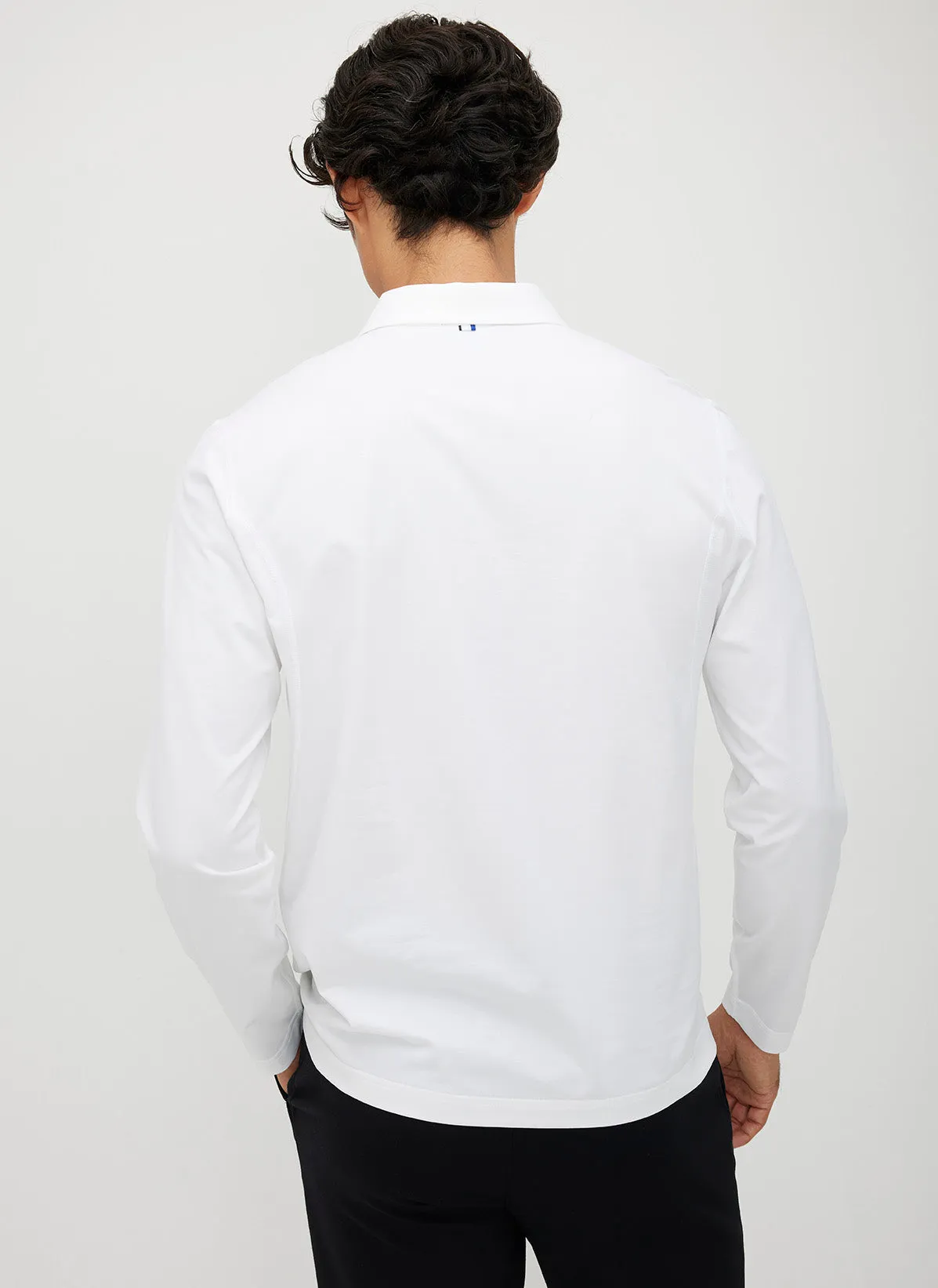 City Tech Long Sleeve Polo sold by Kit and Ace product image thumbnail 4