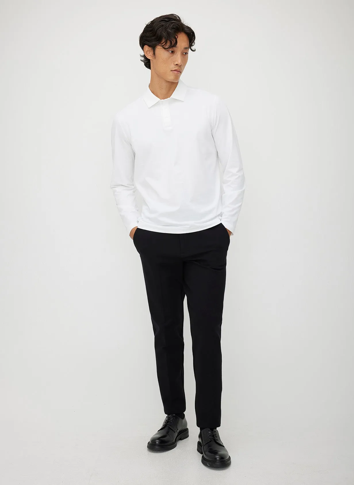 City Tech Long Sleeve Polo sold by Kit and Ace product image thumbnail 3