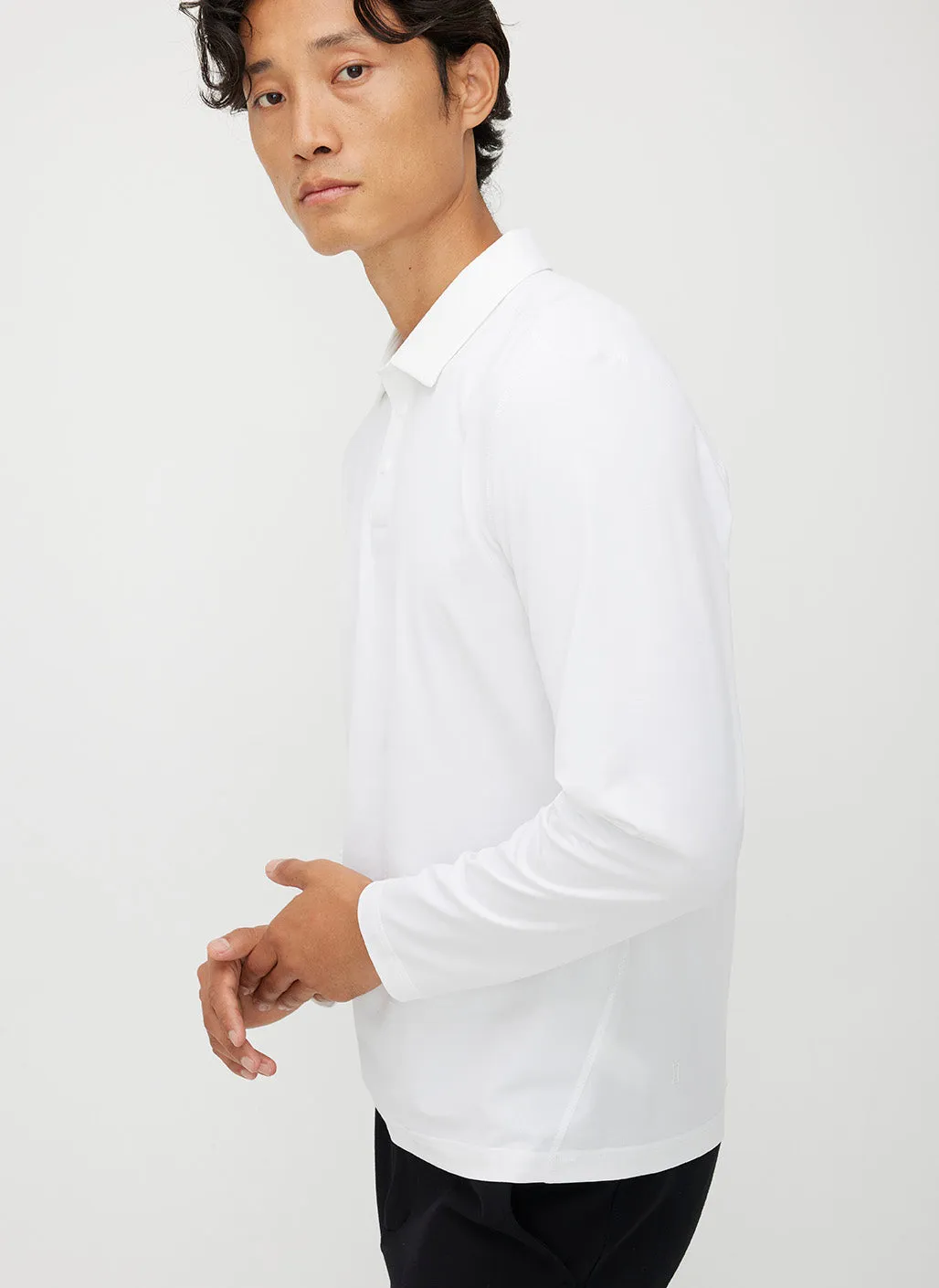 City Tech Long Sleeve Polo sold by Kit and Ace product image thumbnail 2