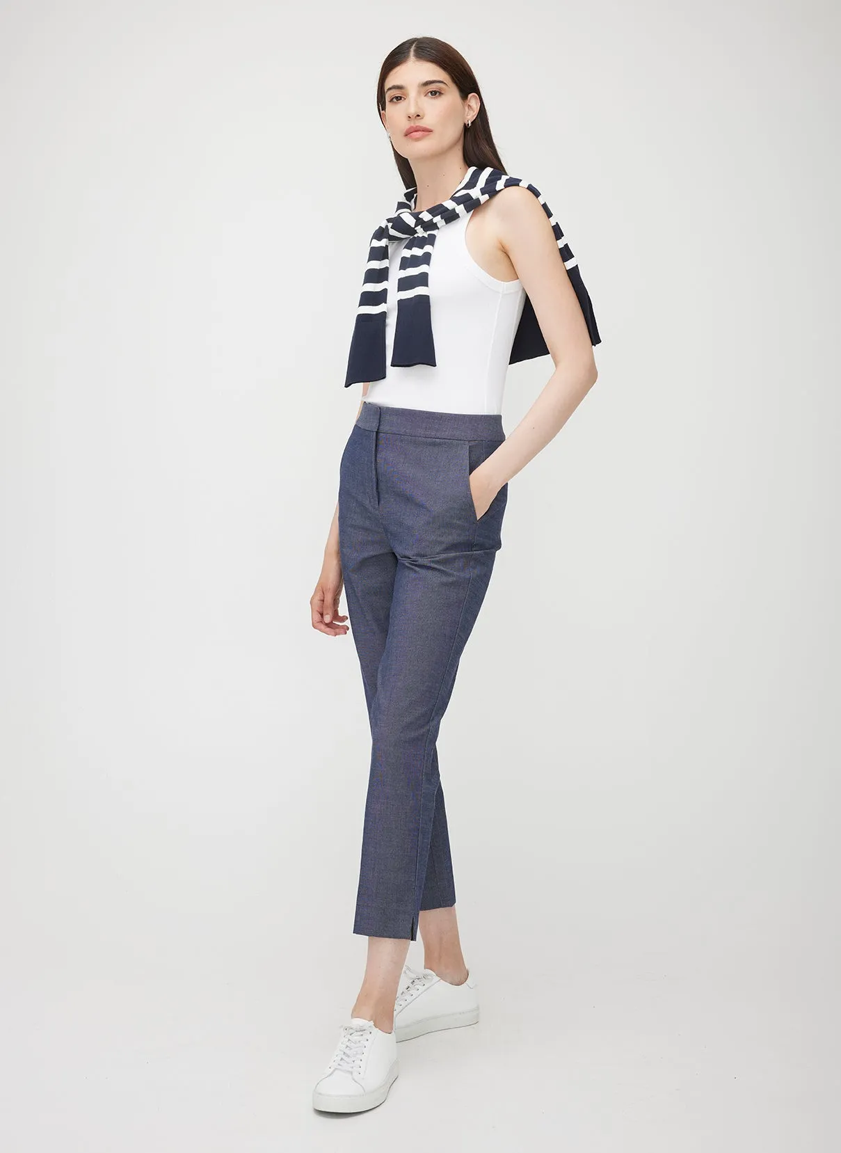 Seymour Classic Cropped Pants sold by Kit and Ace product image thumbnail 3
