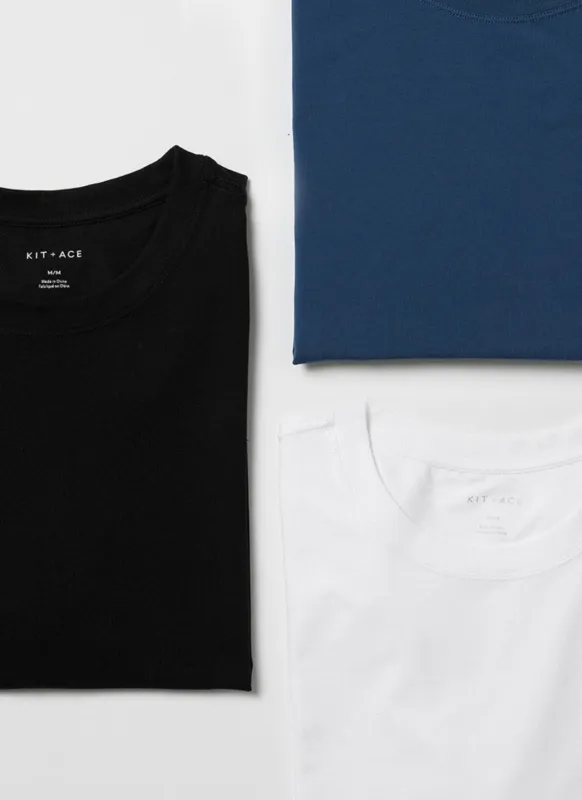 Soho Crew 3 Pack Tees made by Kit and Ace
