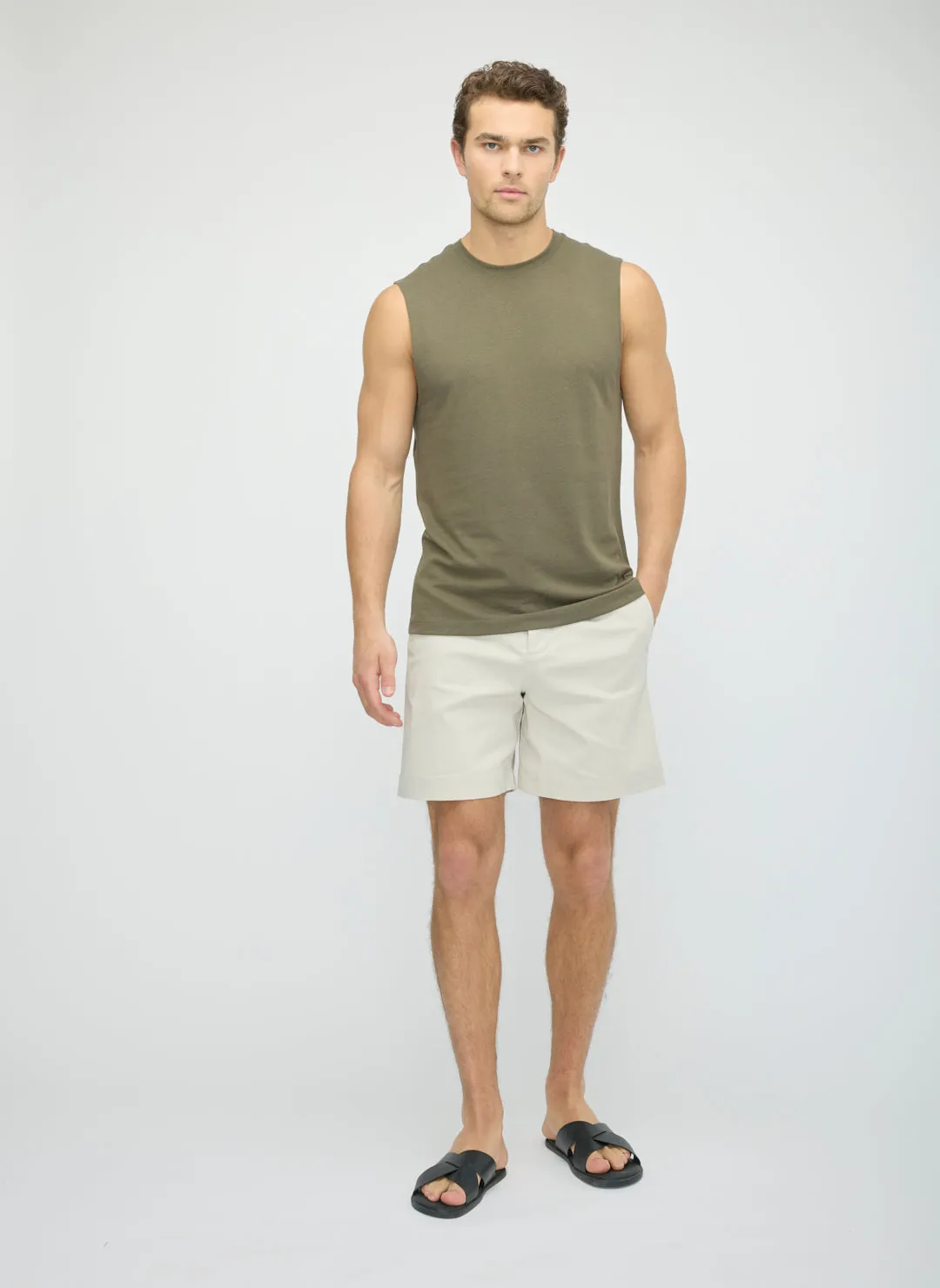 Linen Tank sold by Kit and Ace product image thumbnail 3