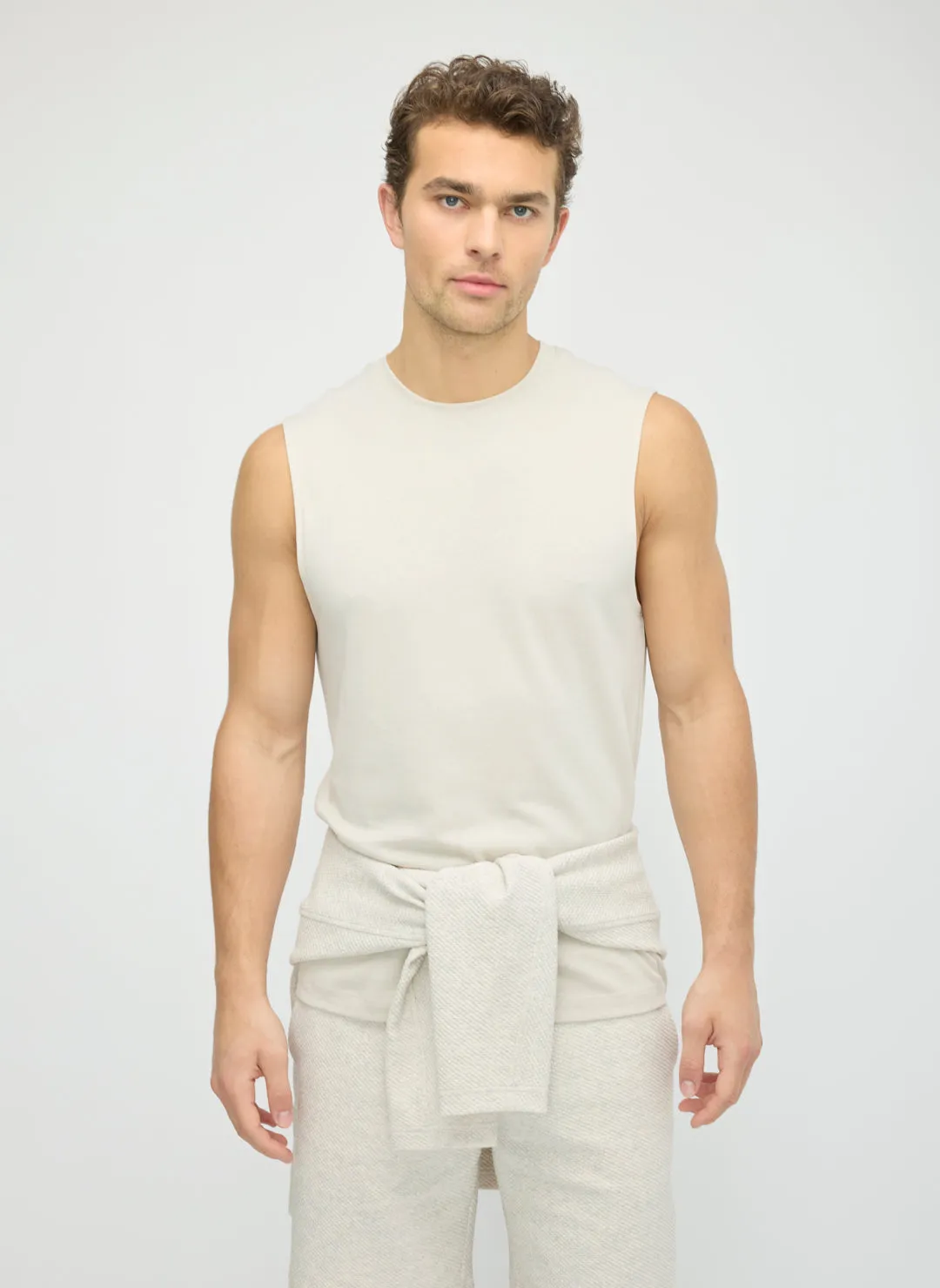Linen Tank sold by Kit and Ace