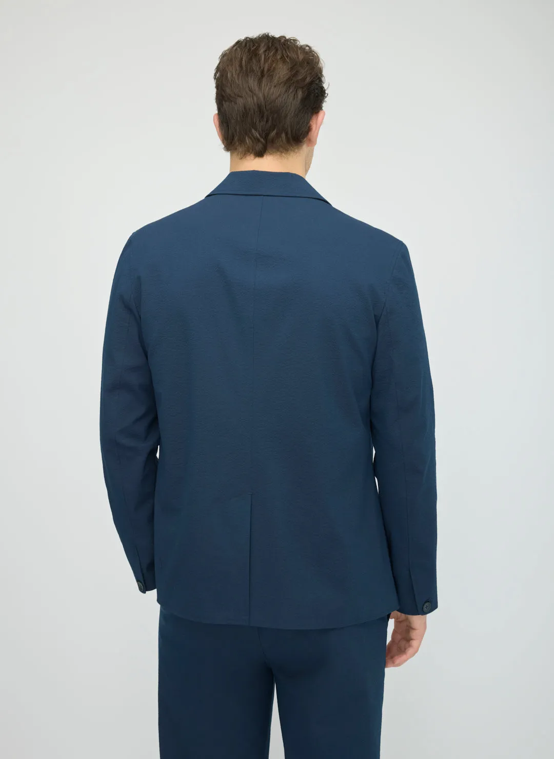 Seersucker Blazer sold by Kit and Ace product image thumbnail 4