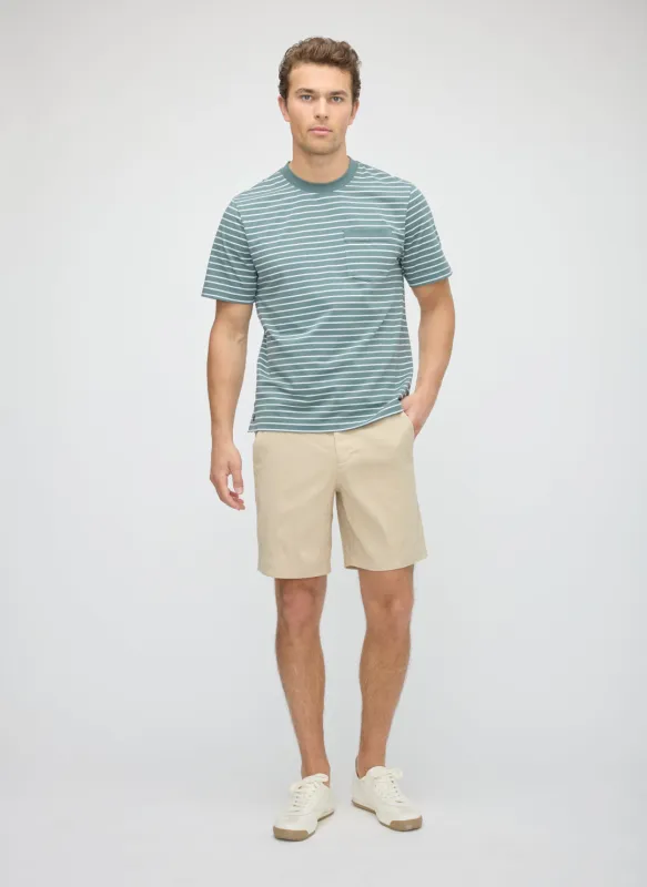En Route Linen Shorts made by Kit and Ace