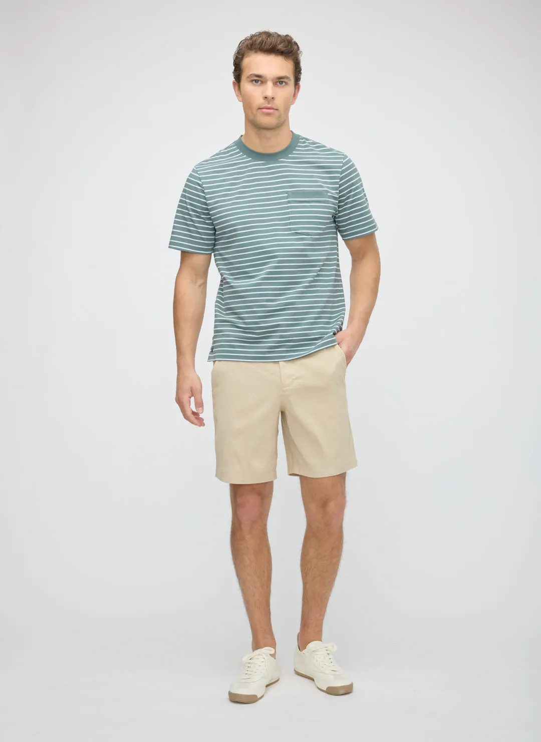 En Route Linen Shorts sold by Kit and Ace