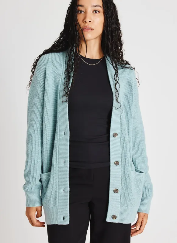 Weekend Merino Cardigan sold by Kit and Ace