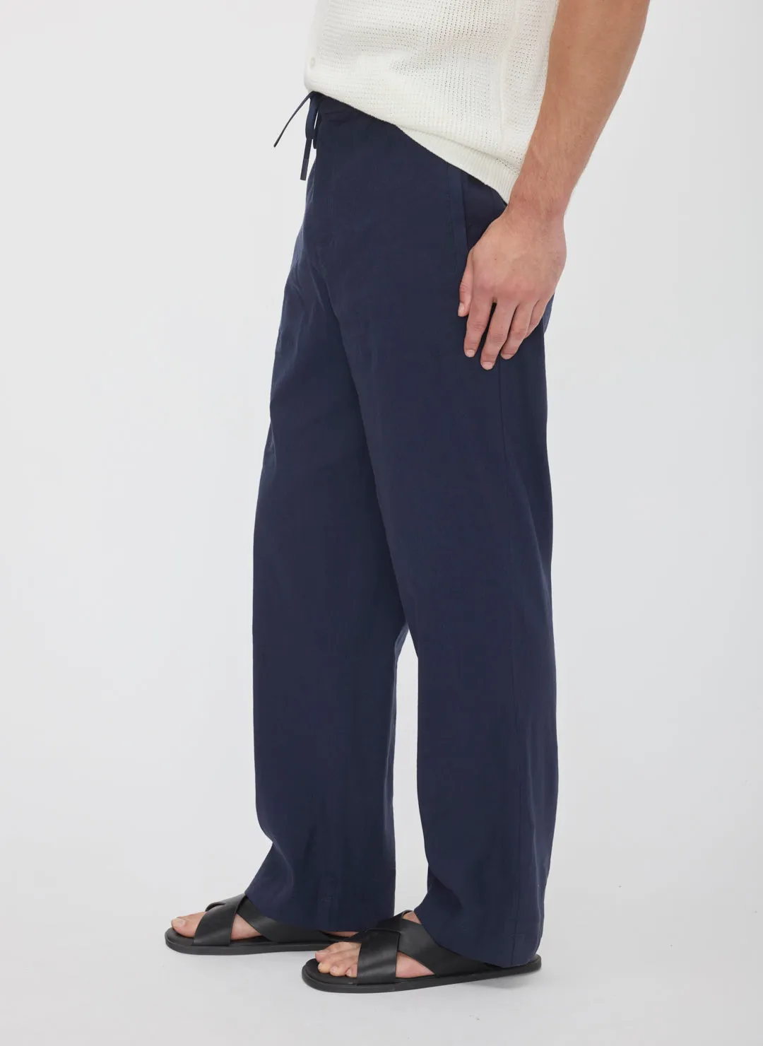 Relaxed Linen Pant sold by Kit and Ace product image thumbnail 5