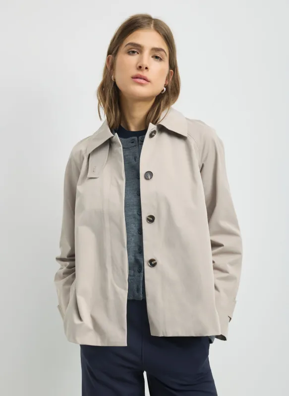 Sherbrooke Rain Resist Crop Trench made by Kit and Ace