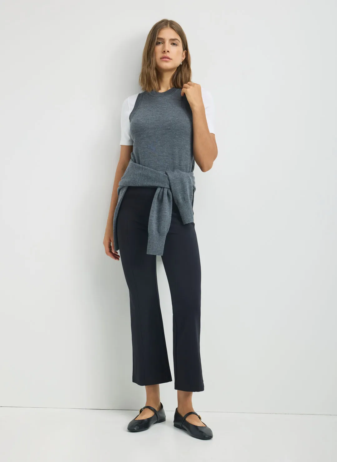 Effortless Merino Shrunken Sweater Vest sold by Kit and Ace product image thumbnail 3