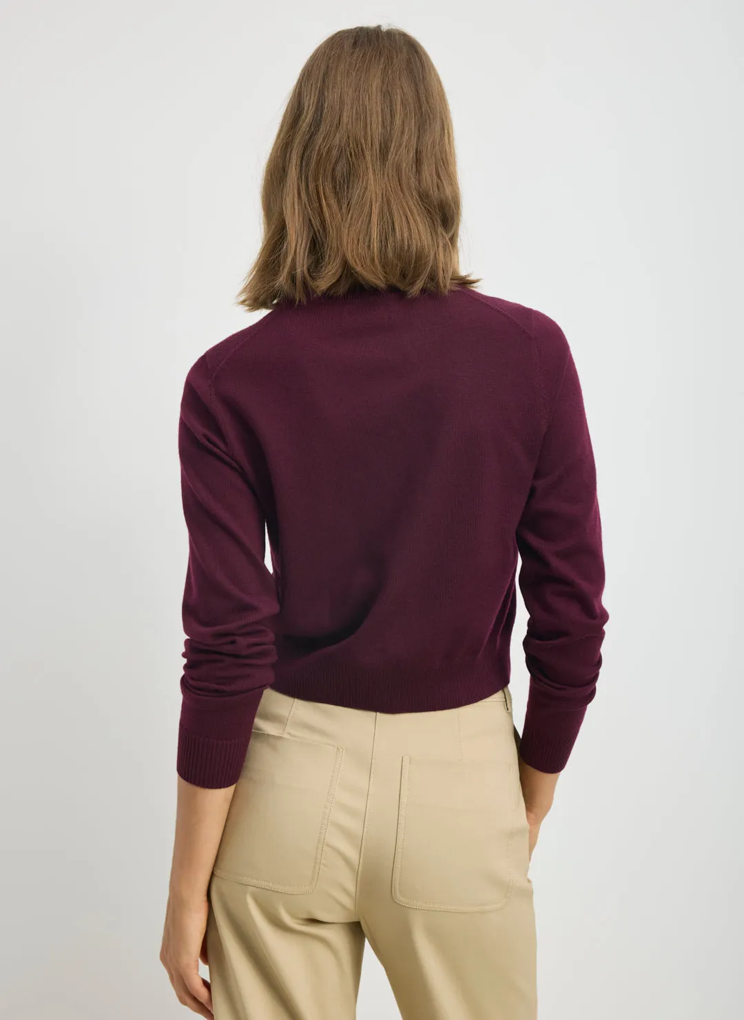 Effortless Merino Classic Cardigan sold by Kit and Ace product image thumbnail 4