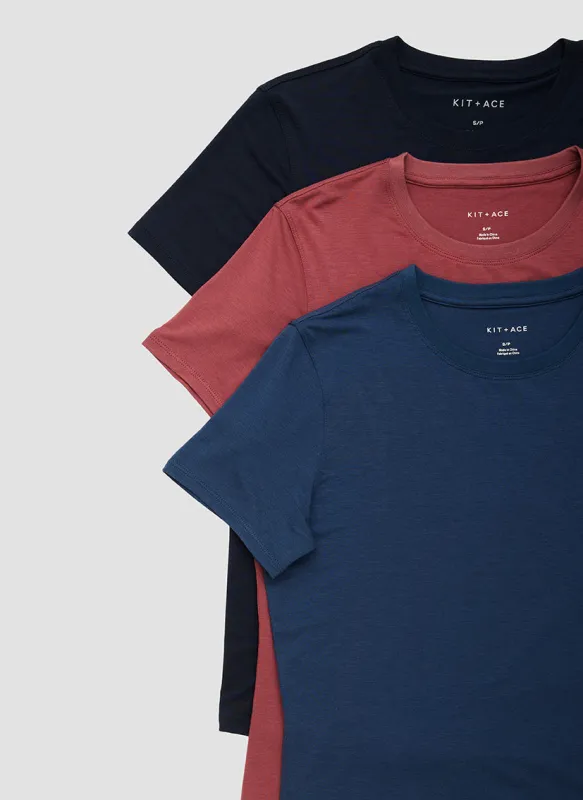 Kit Crewneck Tee 3 Pack made by Kit and Ace