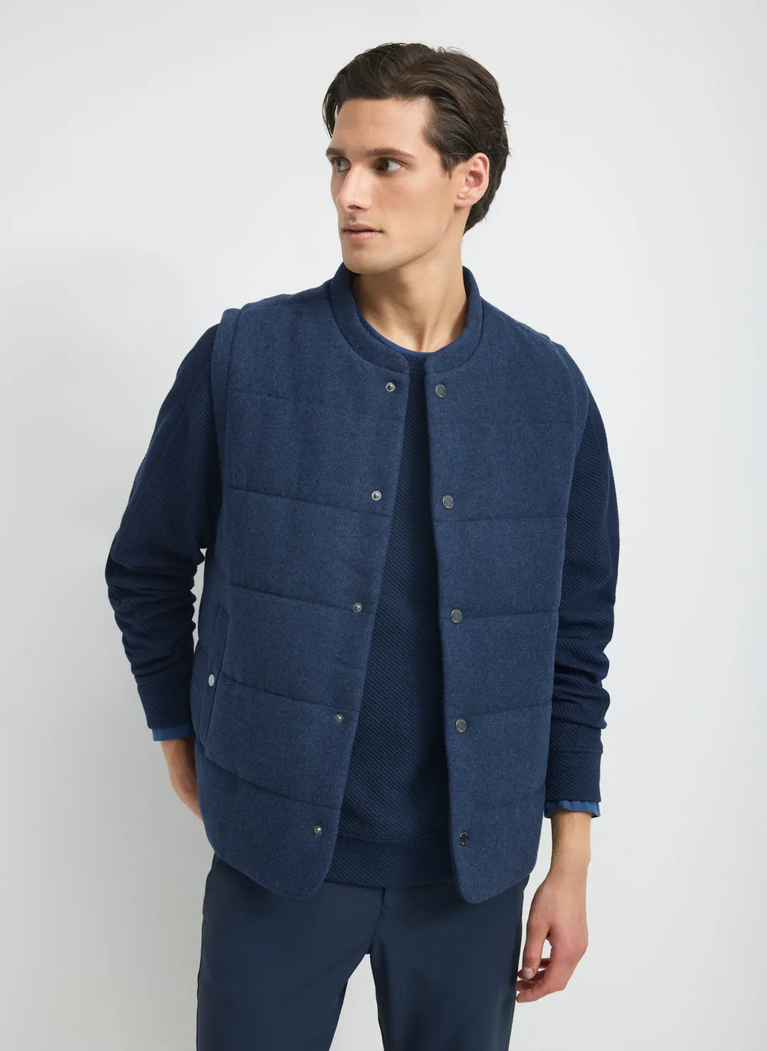 Textured Crew Sweatshirt sold by Kit and Ace product image thumbnail 5