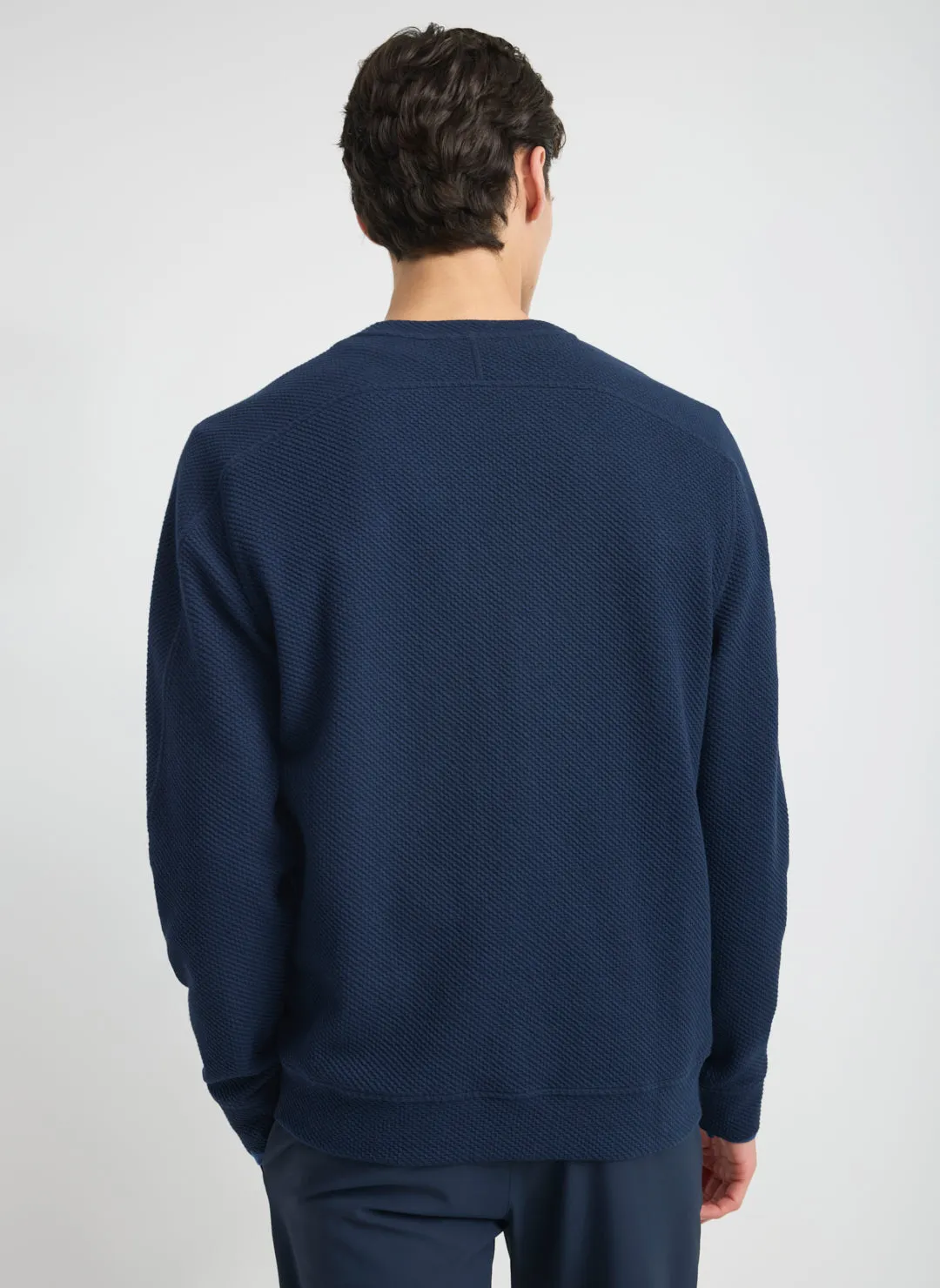 Textured Crew Sweatshirt sold by Kit and Ace product image thumbnail 4
