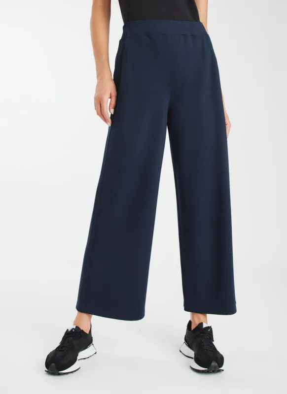 Serenity Double Knit Wide Leg Pants | Parallel