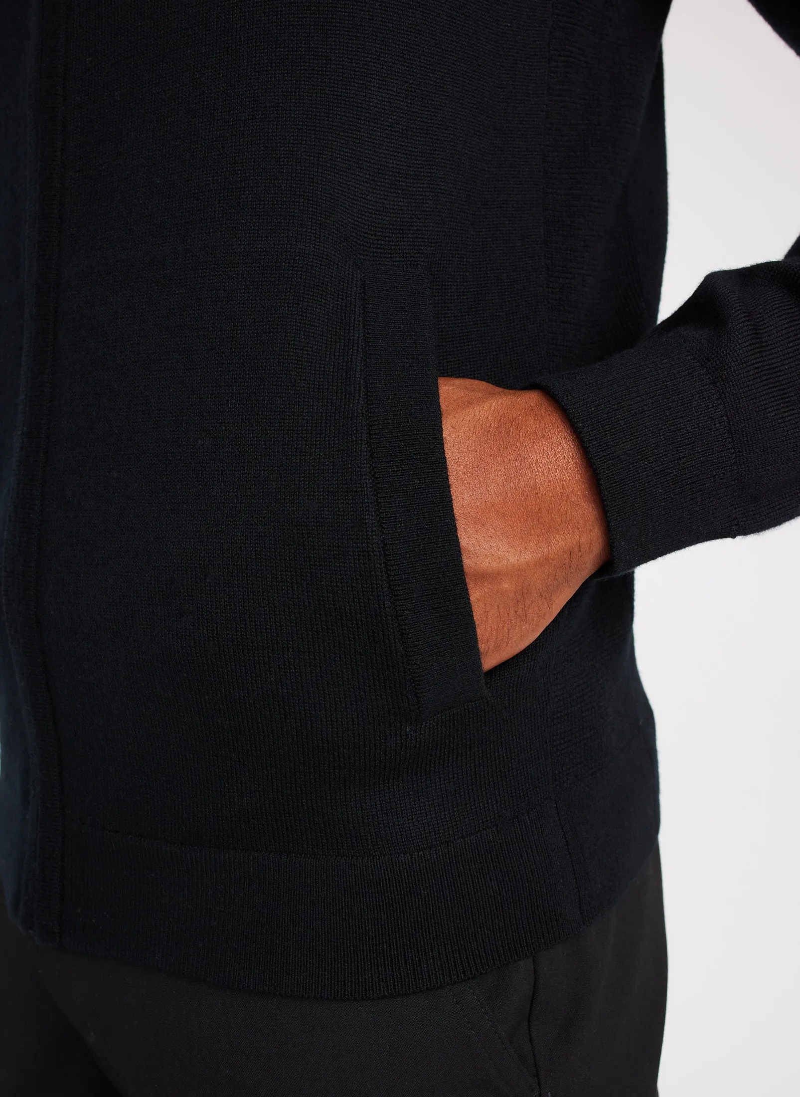 Pender Full Zip Merino Sweater sold by Kit and Ace product image thumbnail 5