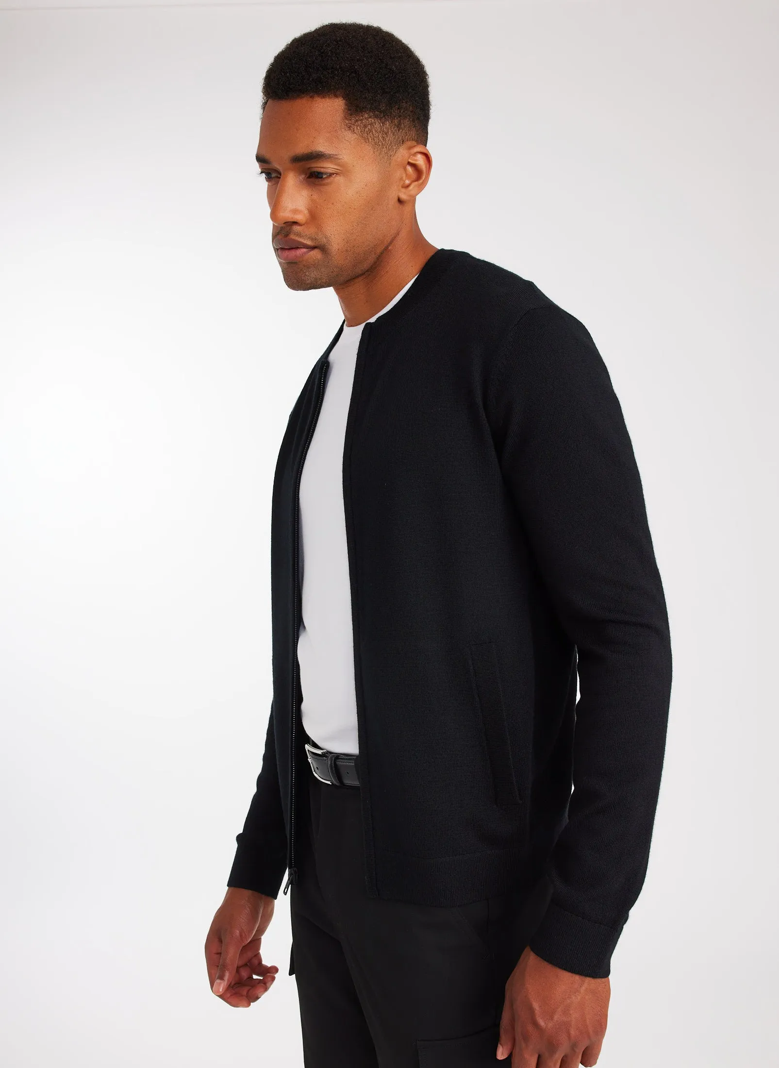 Pender Full Zip Merino Sweater sold by Kit and Ace product image thumbnail 3