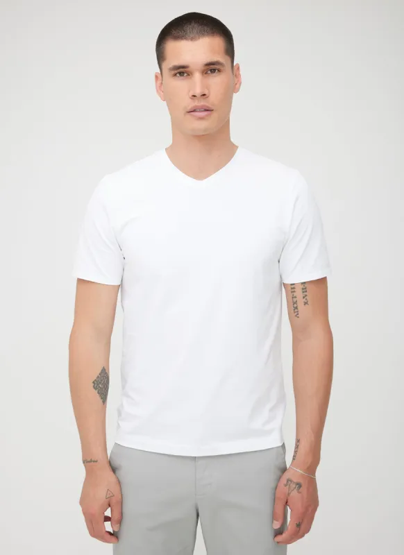 Stanton Short Sleeve V-Neck Tee sold by Kit and Ace