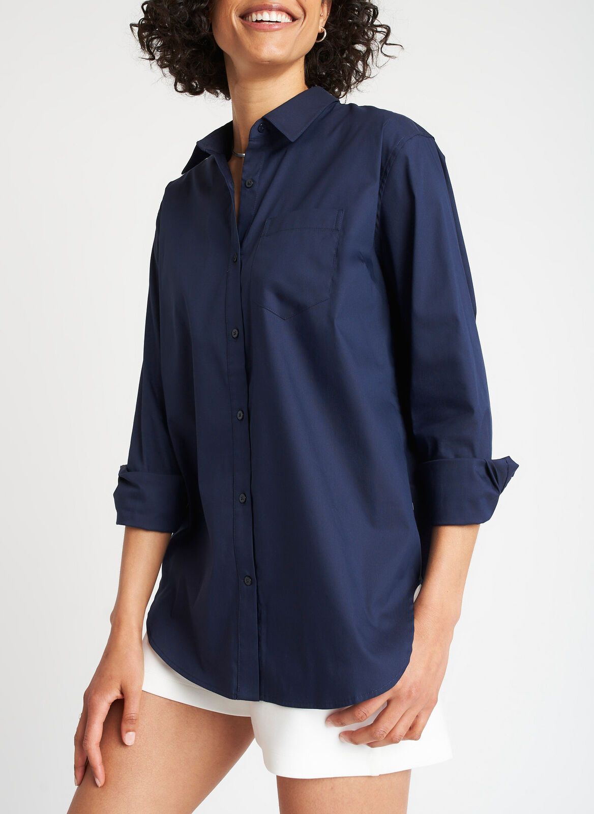 Keep It Cool Boyfriend Blouse sold by Kit and Ace product image thumbnail 2