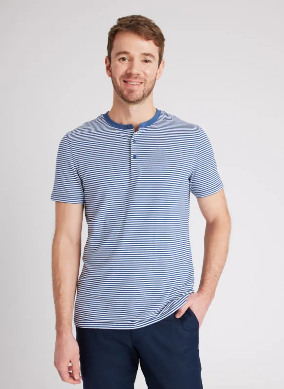 Ace Pima Henley Tee sold by Kit and Ace