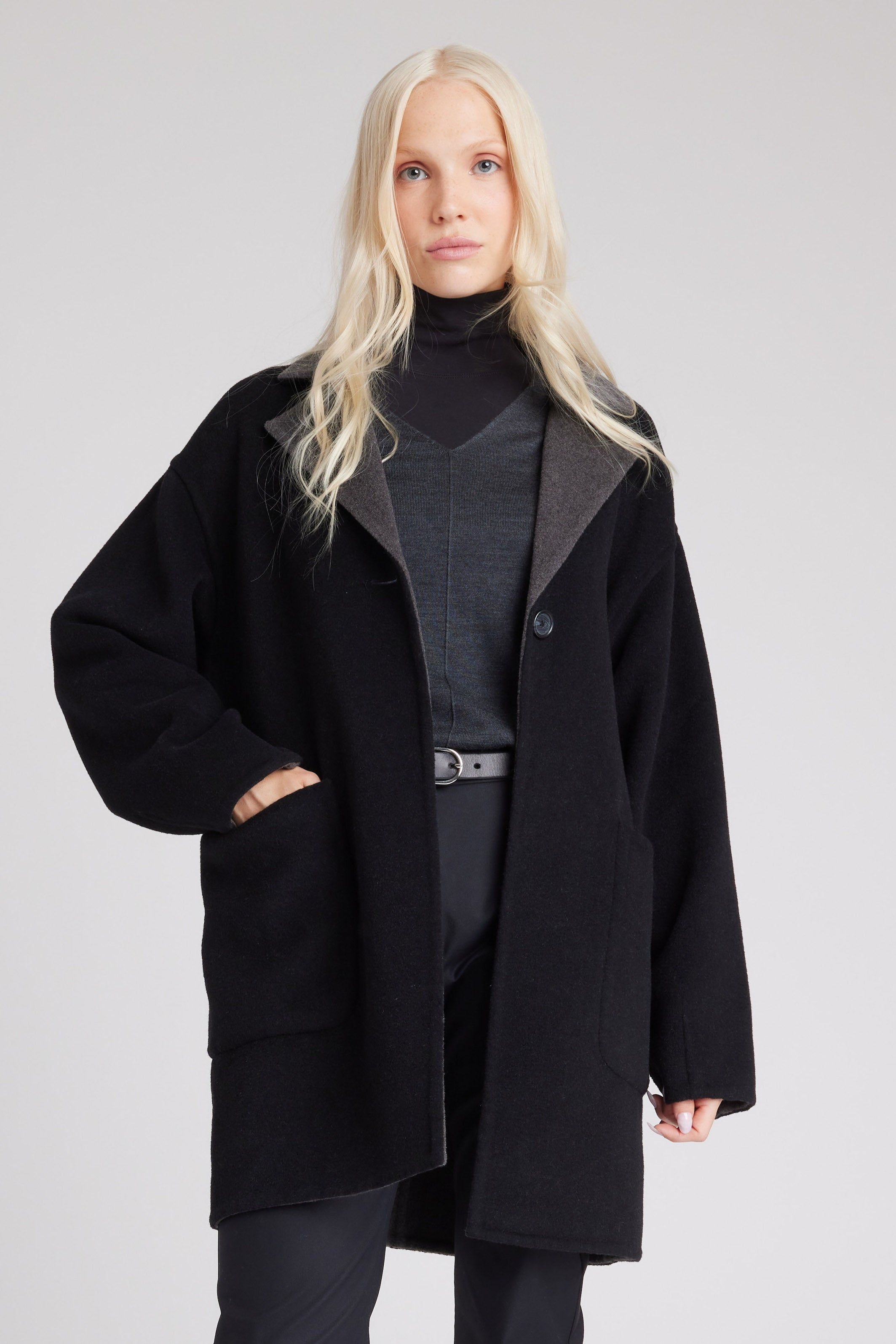 Joy Double Wool Coat sold by Kit and Ace