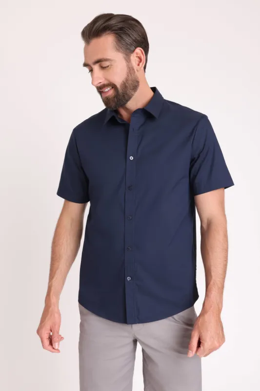 Stay Cool Poplin Short Sleeve Shirt Standard Fit sold by Kit and Ace
