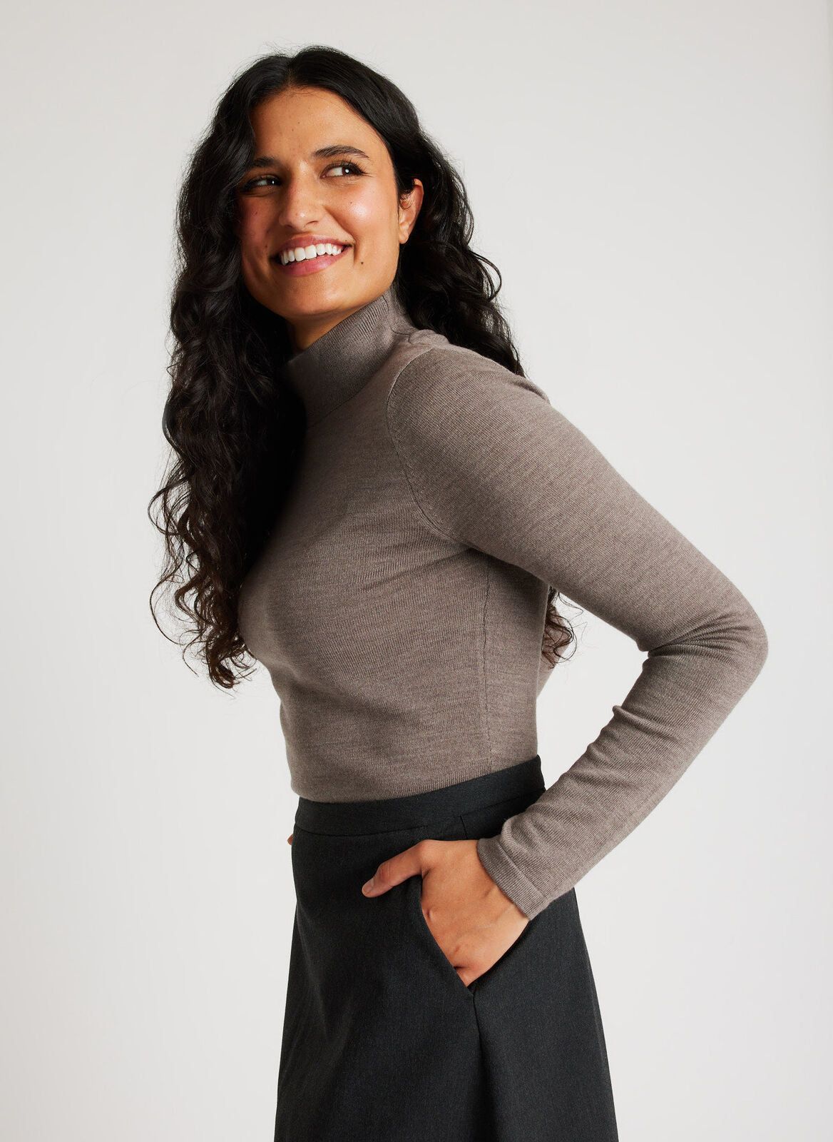 Upscale Merino Wool Turtleneck sold by Kit and Ace product image thumbnail 10