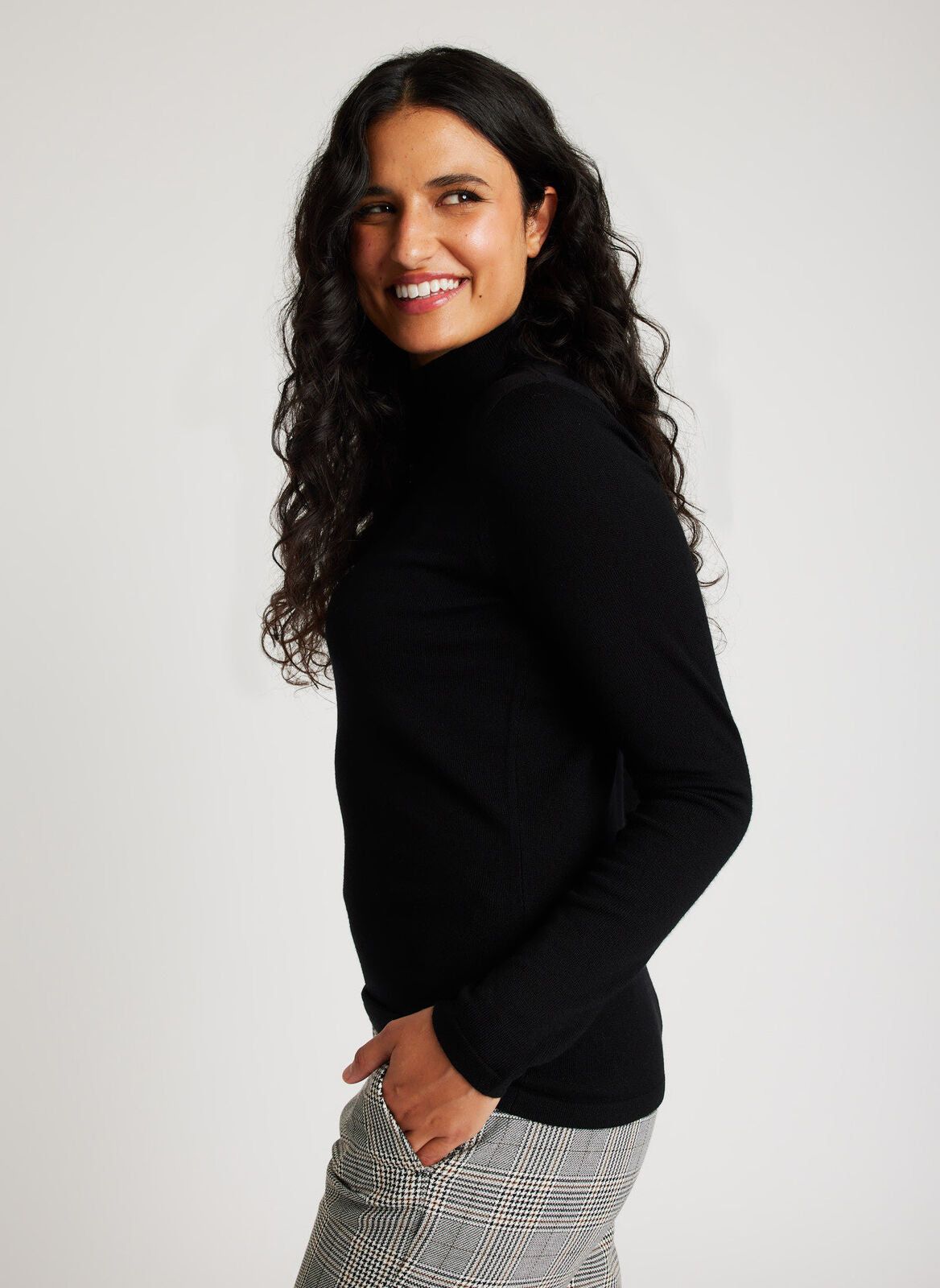 Upscale Merino Wool Turtleneck sold by Kit and Ace product image thumbnail 3