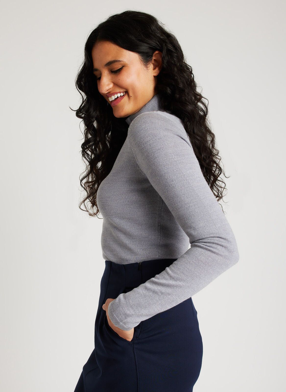 Upscale Merino Wool Turtleneck sold by Kit and Ace product image thumbnail 6