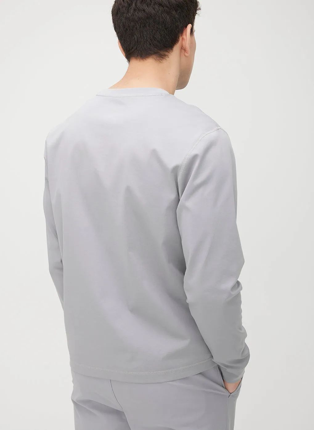 Spadina Long Sleeve Pocket Tee sold by Kit and Ace product image thumbnail 3