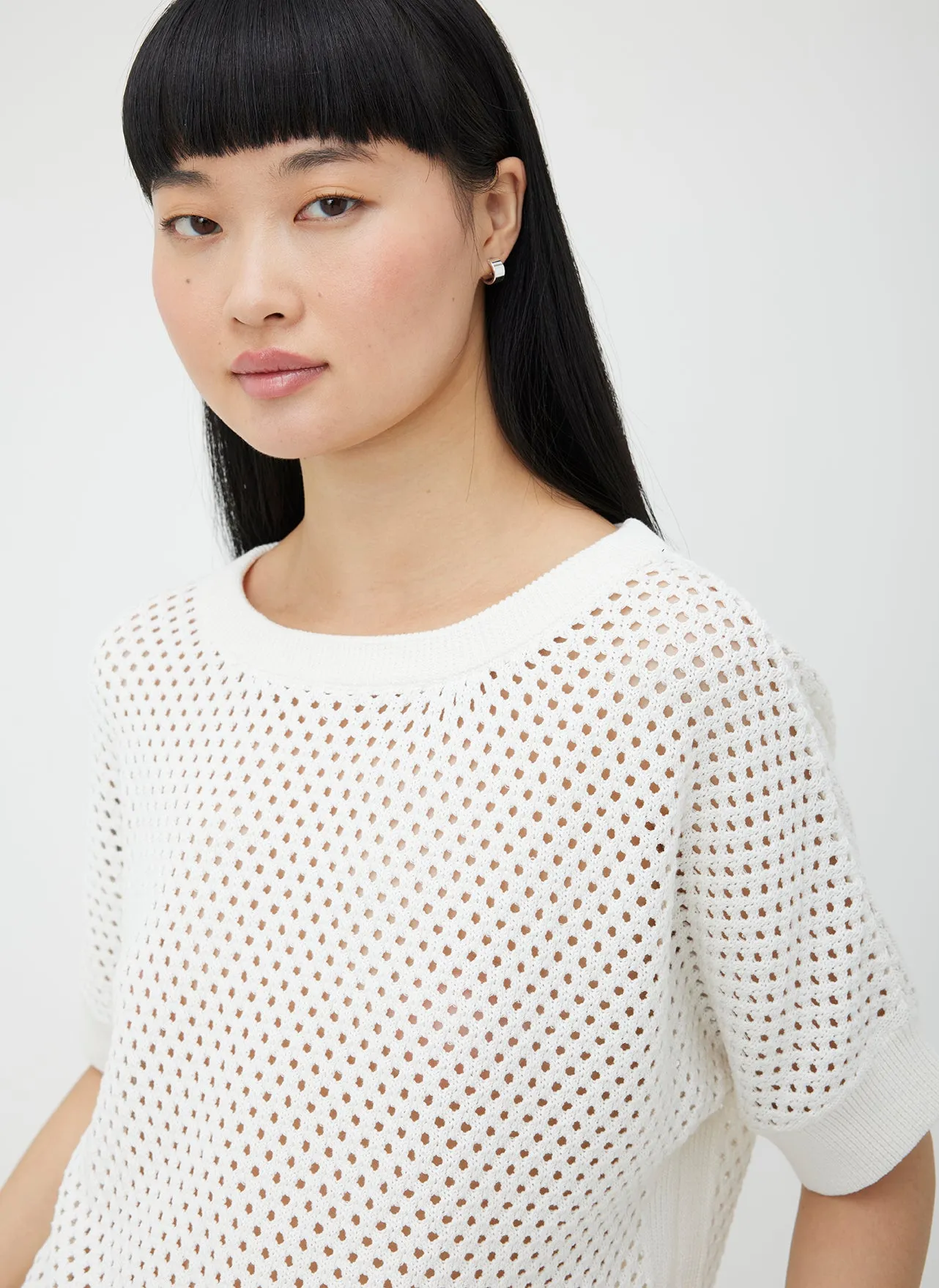 Essex Pointelle Sweater Tee sold by Kit and Ace product image thumbnail 5