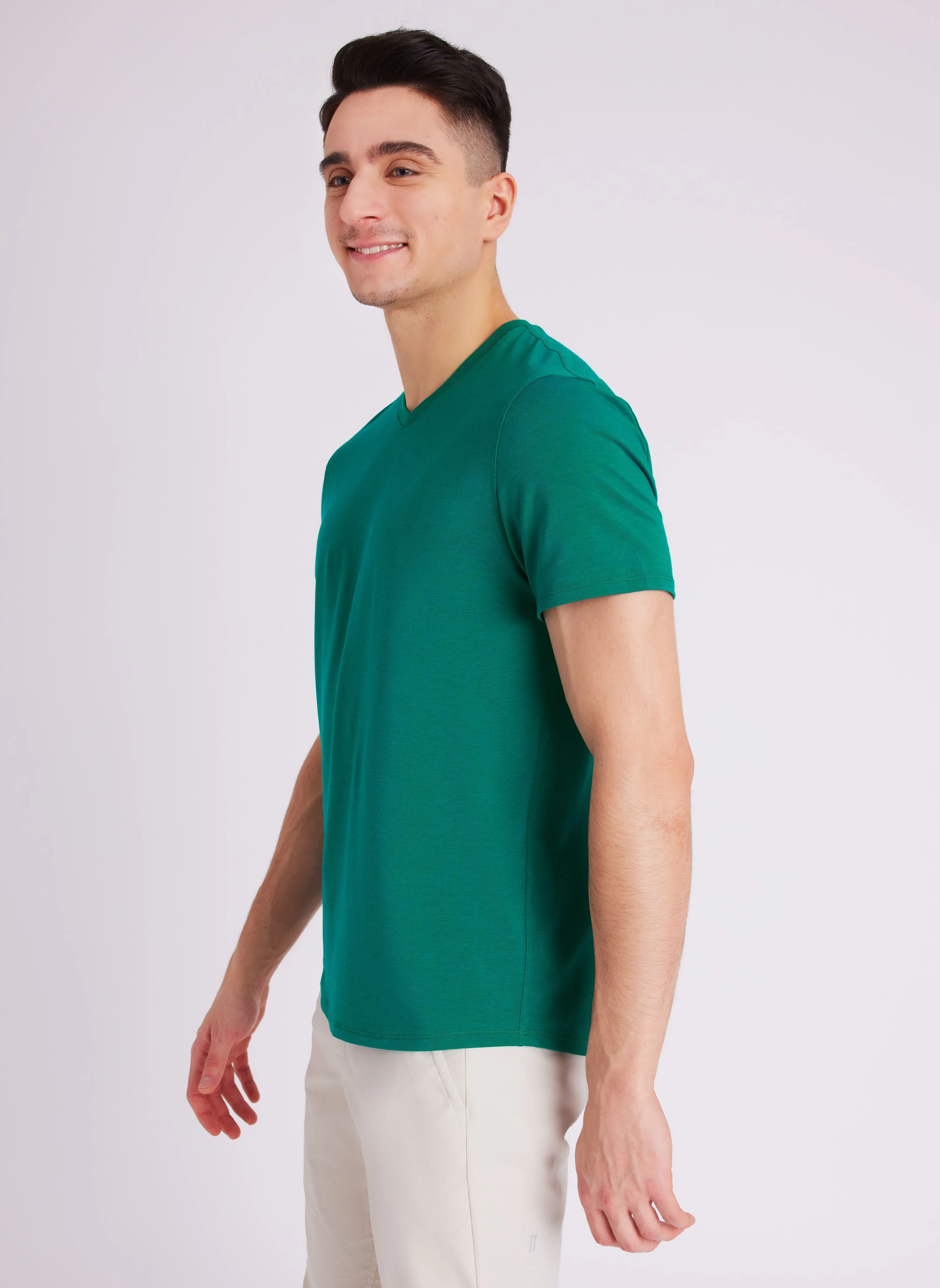 Ace V-Neck 3 Pack Tees sold by Kit and Ace product image thumbnail 3
